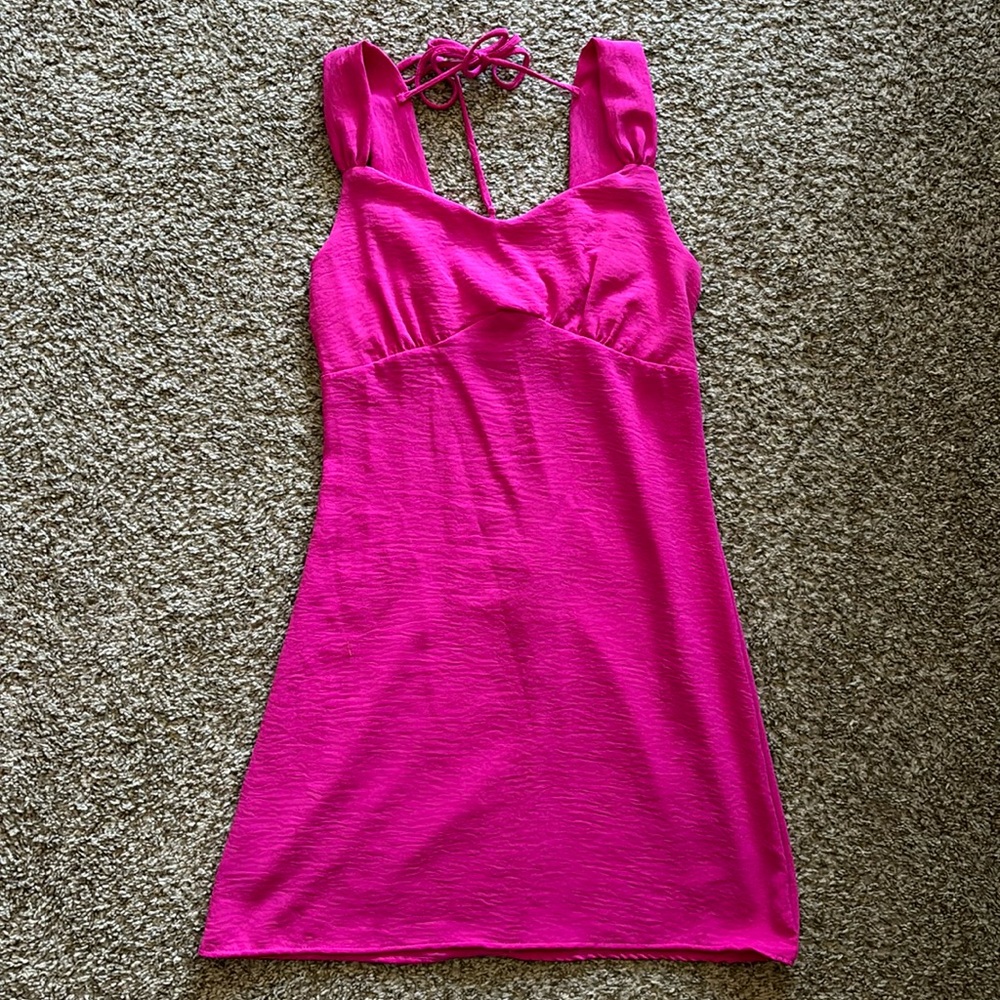 Pink Mini Dress
